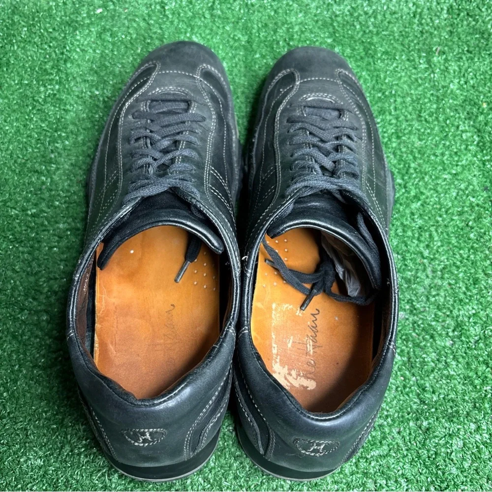 Cole Haan Air Men's‎ Size 9.5 Leather Comfort Black Fashion Sneakers C07623